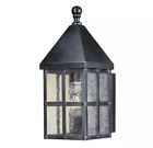 254531 Hampton Bay Mediterranean Bronze Outdoor Small Wall Lantern New 254531 Hampton Bay Mediterranean Bronze Outdoor Small Wall Lantern New