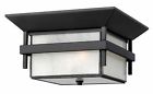2573sk-led Harbor Hinkley Lighting Outdoor Ceiling Light In Satin Black 2573sk-led Harbor Hinkley Lighting Outdoor Ceiling Light In Satin Black