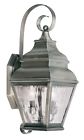 2602-29 Livex Lighting Exeter Outdoor Wall Lantern Vintage Pewter 847284027978