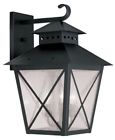 2676-04 Livex Lighting Montgomery Outdoor Wall Lantern Black 847284028357