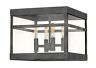 2803dz Hinkley Lighting Light Medium Outdoor Flush Mount Aged 640665280302