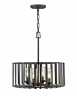 29504bgr-lv Hinkley Reid Outdoor Hanging Light In Brushed Graphite 640665295023