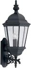 2952-bk Designers Fountain Black Outdoor Lantern Light Fixture Candelabra 0046335868687