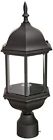 2976-bk Designers Fountain Devonshire Outdoor Post Lanterns Inch Black Wall