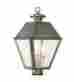 2169-29 3-light Mansfield Livex Lighting Outdoor Post Light Vintage Pewter 847284052086 2169-29 3-light Mansfield Livex Lighting Outdoor Post Light Vintage Pewter 847284052086