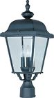 3008bk Maxim Lighting Builder Cast Aluminum Outdoor Post By 783209300811