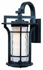 30484wgbo Maxim Lighting Oakville Outdoor Wall Lantern Black Oxide 783209009349