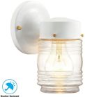 35180 Outdoor Wall Light Matte White Jelly Jar Exterior 691171835180 35180 Outdoor Wall Light Matte White Jelly Jar Exterior 691171835180