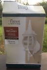 356-4556 Patriot Lightning Lighting Wall Lantern White Finish Beveled Glass New