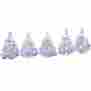 35880 Collections Etc Solar Evergreen Pine Trees Set Of 5 35880 Collections Etc Solar Evergreen Pine Trees Set Of 5