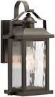 39507 Kichler Linford Olde Bronze Medium Base Outdoor Wall Light