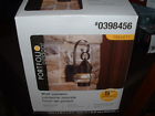 398456 Portfolio Trevett Matte Black Outdoor Wall Light 848507002864