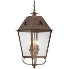 72425-212 4 Edenshire English Lavery Brass Lantern Light Outdoor Minka