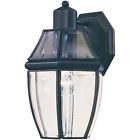 4010clbk Maxim Black Clear Glass South Park Wall Sconce 783209401099