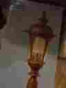 408246 Hampton Bay Exterior Bronze Post Lantern Light Candlebra Bulb