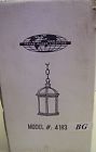 4183 Trans Globe Lighting Model Antique Gold Outdoor Hanging Light New In Box 736916127127