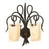 4286ac-antq Kalco Antq Antique Copper Tribecca Light Double Sconce 720062216439