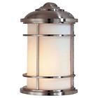 428998-1901116-251 Mill Mason Rhett Brushed Steel Outdoor Wall Mount 647946233569 428998-1901116-251 Mill Mason Rhett Brushed Steel Outdoor Wall Mount 647946233569