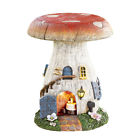 43164 Collections Solar Fairy Garden Mushroom House Sculpture By 191121128855