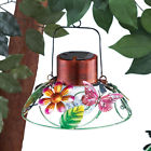 43573 Collections Decorative Metal Glass Hanging Solar Lantern By Etc