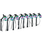 43610 Collections Sparkling Faceted Round In Outdoor Solar String Path Lights