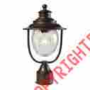 45032 1 Searsport Elk Lighting Outdoor Post Light Regal Bronze 748119041100