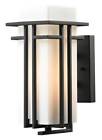 2953348 45086-1-led Elk Lighting Outdoor Sconce With Glass Shade Id 748119071787