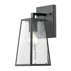 45090-1 Elk Lighting Meditterano Matte Black One Light Outdoor 748119068305