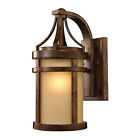 45096 Winona Bronze Lighting Light Wall 1 Elk Sconce Hazelnut Outdoor