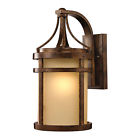 45097 Bronze Light Wall Lighting Sconce Hazelnut Outdoor Elk Winona 1