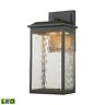 45201-led Elk Newcastle Led Outdoor Wall Sconce In Matte 748119099569