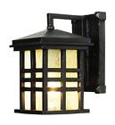 4635 Craftsman Trans Globe Lighting Wb Outdoor Lamps 8in Weathered Bronze 736916203852