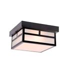 4710bk Acclaim Lighting Artisan Two Light Medium Flush Mount