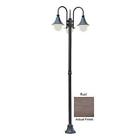 4776 Rt Trans Globe Lighting Outdoor Promenade Pole Light Rust