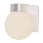 4800 Trans Globe Lighting Wh Outdoor Wall Light In White 736916848015