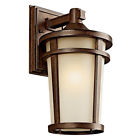49072bstfl Transitional Medium Light Single Wall Outdoor Fluorescent Sco Kichler
