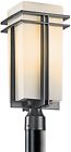 49207bkfl Kichler Lighting Tremillo Fluorescent Post Mount Light 783927316774