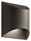 49278aztled Kichler Lighting Wesley Outdoor Wall Light Textured Architectural 783927458580