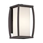 49337az Architectural Bronze Kichler Sconce Outdoor Bowen Lighting