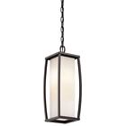 49341az Kichler Bowen Arthitectural Bronze Outdoor Pendant 783927348843