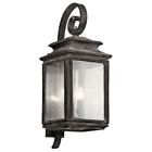 49504wzc Kichler Wiscombe Park Weathered Zinc Four Light Outdoor 783927412797