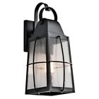 49553bkt Kichler Tolerand Outdoor Wall Sconce Textured Black Finish 783927440653 49553bkt Kichler Tolerand Outdoor Wall Sconce Textured Black Finish 783927440653