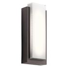 4955 49557azled Kichler Dahlia Outdoor Wall Sconce