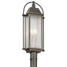 49717oz Kichler Harbor Row Olde Bronze Outdoor Post Lantern 783927490016