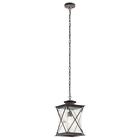 49747wzcl16 Kichler Argyle Weathered Zinc Led Outdoor Pendant 0783927511407
