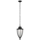 49759bktled Kichler Wakefield Textured Black Led Outdoor Hanging Pendant 783927493413