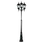 4995 Trans Globe Lighting Rt Outdoor Multi Light Post In Rust 736916124812
