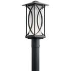 49976led Kichler Ashbern Single Light Tall Integrated Led Outdoor 783927551762