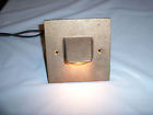 111971 50watt Voltage Mr16 12v Step Light Wall Brass Solid Bk