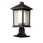 524phb-533pm-orb Mesa Large Oil Rubbed Bronze Outdoor Pier Mount 685659024425